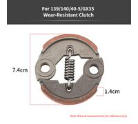 Kit Scarpa Frizione Leva Frizione per Tagliasiepi e Seghetti Serie 32 34