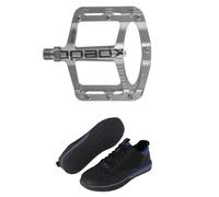 KIT SCARPE XLC E-MTB CB-E01 NERO AZZURRO PEDLAI XPEDO SPRY