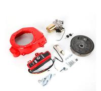 Kit scatola di accensione volano avviamento elettrico motore + protezione ventola per Honda Gx160 Gx200