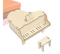 Kit Scatola Musicale Fai Da Te | Kit DIY Per Modello Con Set Di Materiali Giocattolo,Puzzle Meccanico Pianoforte Educativo Scientifico - Per Bambini 7-14 Anni Famiglia Donne Uomini Scuola Compleanno N