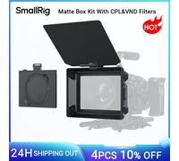 Kit scatola opaca SmallRig con filtri CPL e VND Paraluce e bandiera superiore Cornice filtro 4x5,65 Adattatore filettato per videocamera mirrorless