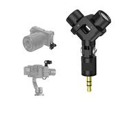Kit scheda audio, Microfono Microfono a condensatore a doppia testa Microfono direzionale Microfono multifunzionale for fotocamera DSLR