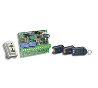 KIT SCHEDA CHIAVE UNIVERSALE CON 3 CHIAVI ELETTRONICHE HILTRON CON INSERITORE