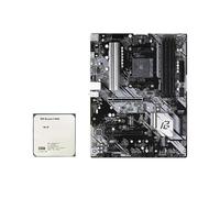 Kit scheda madre B550 Pha-ntom Gaming 4 con CPU Ry-zen 5 5600, 4xDDR4 4533 MHz, M.2 NVME, HDMI, PCIe 4.0, ATX AM4(Motherboard+CPU)