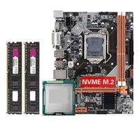 Kit scheda madre B75 con Core I5 3570 2 x 8 GB = 16 GB di memoria desktop DDR3 1600 MHz NVME M.2 USB 3.0 SATA3