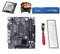 Kit Scheda Madre MotherBoard Intel B75 + CPU i3-3220 + Cooler + RAM DDR3 16GB