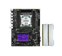 Kit scheda madre MR9A-H X99 LGA 2011-3, CPU Xeon E5 2690 V4, memoria DDR4 16 GB (2 * 8 G) 2133 MHz(Motherboard+CPU+RAM)