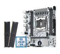 Kit scheda madre X99 con CPU E5 2630 V4 2011-3 + DDR4 16 GB con supporto NVME m.2 PR9-H