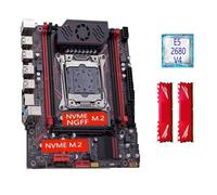 Kit scheda madre X99 LGA2011 3 Xeon E5 2680 V4 2 * 8GB 16GB DDR4 3200Mhz 4 canali NVME USB3.0 SA-TA3.0 Interfaccia TPM 2.0
