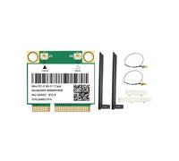 Kit Scheda WiFi 7 BE200 8774 Mbps -PCIE Tri Band 2.4G/5G/6Ghz Adattatore di Rete Wireless Modulo WiFi 7 BT5.4 per Win10/11