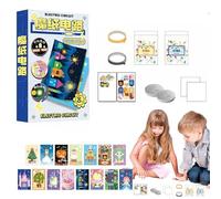 Kit Scientifici Educativi - Set Didattico per Circuiti Elettrici,Creazione Biglietti d'Auguri Luminosi con Attività Pratiche per Ragazzi e Studenti