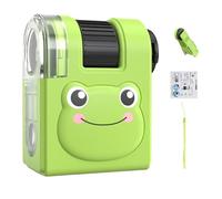 Kit scientifici kit 80x microscopio | Set di microscopio infantile, giocattoli per la scienza educativa 'illuminazione a LED | Microscopio portatile, microscopio per bambini per l'attività 'es