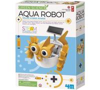 Kit Scientifico 4M Aqua Robot Solare Ibrido Con Alimentazione STEM 64601