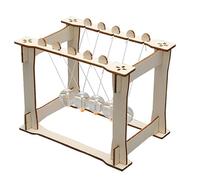 Kit scientifico in legno Newton per bambini, modello fai da te per esperimenti di fisica educativa STEM che dimostra movimento ed energia, progetti scientifici pratici in aula per ragazzi e ragazze