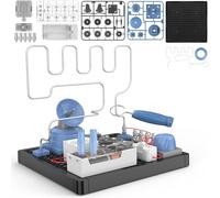 Kit scientifico per blocchi di costruzione di ingegneria per bambini,giocattoli per cause ed effetti giocattolo STEM,regalo di compleanno per ragazzi e ragazze di 8-12 anni