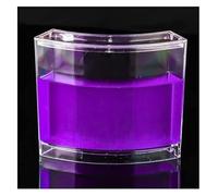 Kit scientifico per habitat del castello di Myr in plastica trasparente | Multicolore 18,5 cm per la costruzione di tunnel coloniali formiche e lavoro di squadra (Purple)