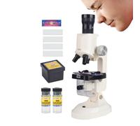 Kit scientifico per , kit microscopio per , microscopio giocattolo creativo per , giocattolo sperimentato scientifico per , giocattoli scientifici con luce LED per la scuola a casa