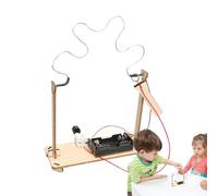 Kit scienze circolari - Kit educativo di scienza da 5,5 pollici | Wood STEM Toy - Kit di esperimenti per bambini ragazzi ragazze Promoting Curiosity Creativity Learning at Home or School