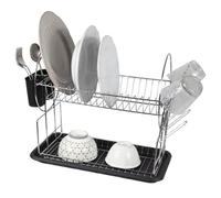 Kit scolapiatti incasso da appoggio pensili acciaio inox vassoio raccogligocce