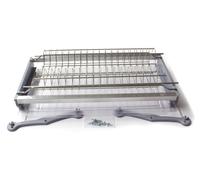 KIT SCOLAPIATTI INOX 80cm BACINELLA PLASTICA