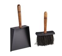 Kit scopetta e paletta Set accessori pulizia camino resistente design elegante