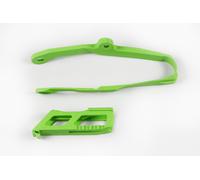 UFO Turkey Kit guida catena e pattino KA04744 per Kawasaki KX450/250 Plastica Verde