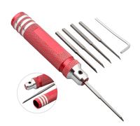 Kit Scriber Modello Premium 6pz con Maniglia Antislittamento Ideale per Modellaz