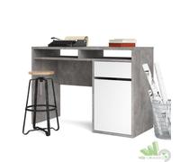 75944 Q.TA' 1 KIT SCRIVANIA FUNCTION PLUS 110X48X77 CEMENTO