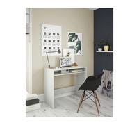 Kit Scrivania Star 79 x 43XH78 Cm Bianco Alpes Fores Habitat