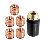 Kit Scudo Resistenza Torcia Plasma per Thermal Dynamics CutMaster 52/82/102/152 Include 5 Scudi e 1 Coppa Protettiva