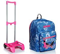Kit scuola - ZAINO EXTRA FIT Seven + Carrello porta zaino - Flying Dreams