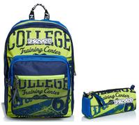 Kit scuola - ZAINO EXTRA FIT Seven + PORTAPENNE - Bright College