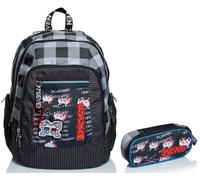 Kit scuola - ZAINO Seven ADVANCED + PORTAPENNE - SPACE CHECK
