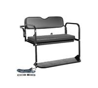 Kit sedile posteriore for carrello da golf Club DS 1982-2000.5 con barra di sostegno e supporto for il tetto. Materiale del cuscino: cotone perlato cuscino in pelle Per principianti del fai da te