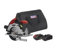 Kit Sega Circolare Sealey 20V 2Ah Serie SV20 150Mm CP20VCSKIT1