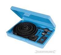 Kit seghe a tazza 16 p.zi Professionale Silverline