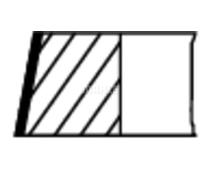 MAHLE 028 RS 10112 0N0 Kit fasce elastiche per AUDI,SEAT,SKODA,VW