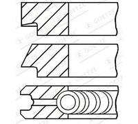 GOETZE ENGINE 08-138200-00 Kit fasce elastiche