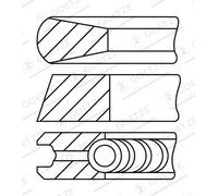GOETZE ENGINE 08-320200-30 Kit fasce elastiche