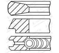 GOETZE ENGINE 08-429200-00 Kit fasce elastiche