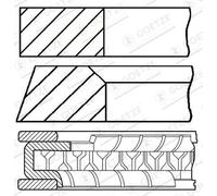 GOETZE ENGINE 08-431400-00 Kit fasce elastiche