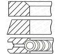 GOETZE ENGINE 08-440800-00 Kit fasce elastiche