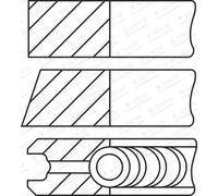 GOETZE ENGINE 08-451300-00 Kit fasce elastiche