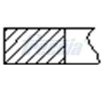 Kit segmenti pistone FR10-201900 FRECCIA per FIAT PEUGEOT OPEL ALFA ROMEO LANCIA
