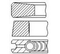 Kit segmenti pistone PR101-000 FAI AutoParts per FIAT IVECO