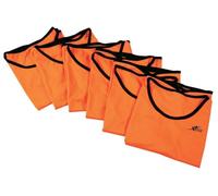 Kit sei pettorine arancioni per il gioco del calcio