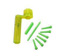 Kit Sella e Capotasto in Plastica Verde 1g11 per Chitarra | Ricambio 1g11, Accessori per Chitarra, Set Combinato per Montaggio e Taglio Semplice