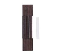 Kit Selle per Ponte Ukulele, Ponte in Palissandro a 4 Corde con Sella in Acrilico Ponte per Chitarra Dado in plastica e Sella per Parti di Ricambio per Ukulele