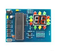 Kit Semaforo con Timer Regolabile per fai da Te Kit Semaforo | LED per rossi gialli verdi, simulazione , timer , per ideale per coding, per stem pratico