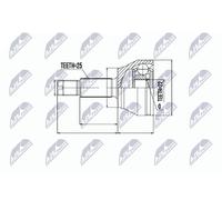 NTY Kit giunti semiasse NPZ-FR-006 per Ford Fiesta 1.25/1.3/1.4/1.8d 95, Puma 1.4 97